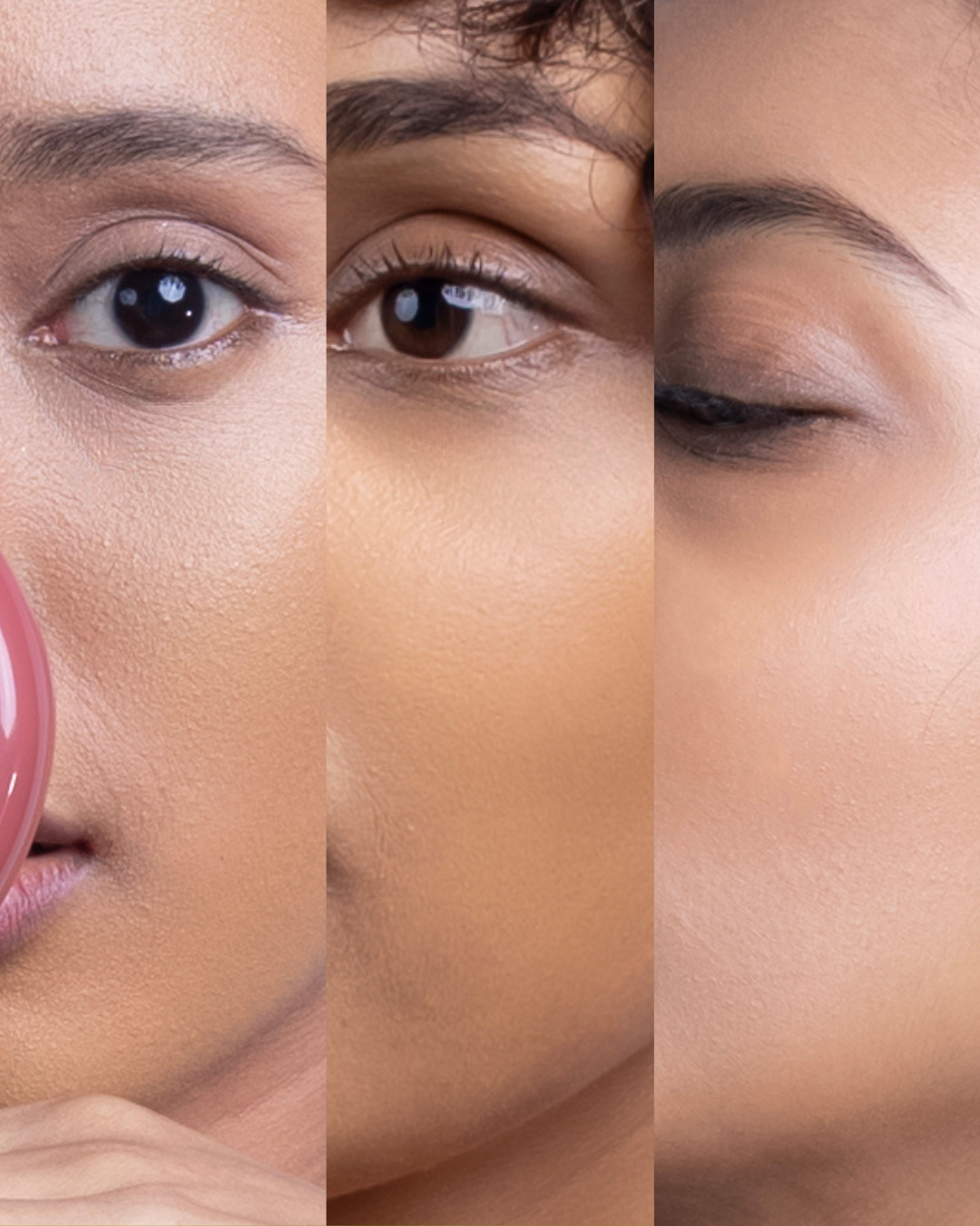 Medium deep shade cushion foundation swatch