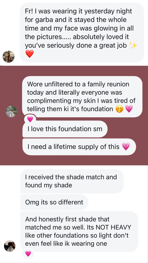 unfiltered Customer Review 3