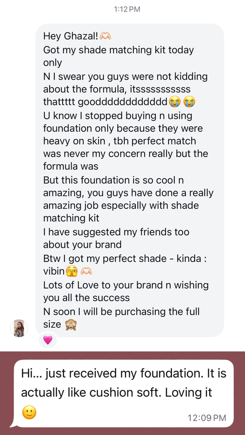 Customer Review 1 unfiltered